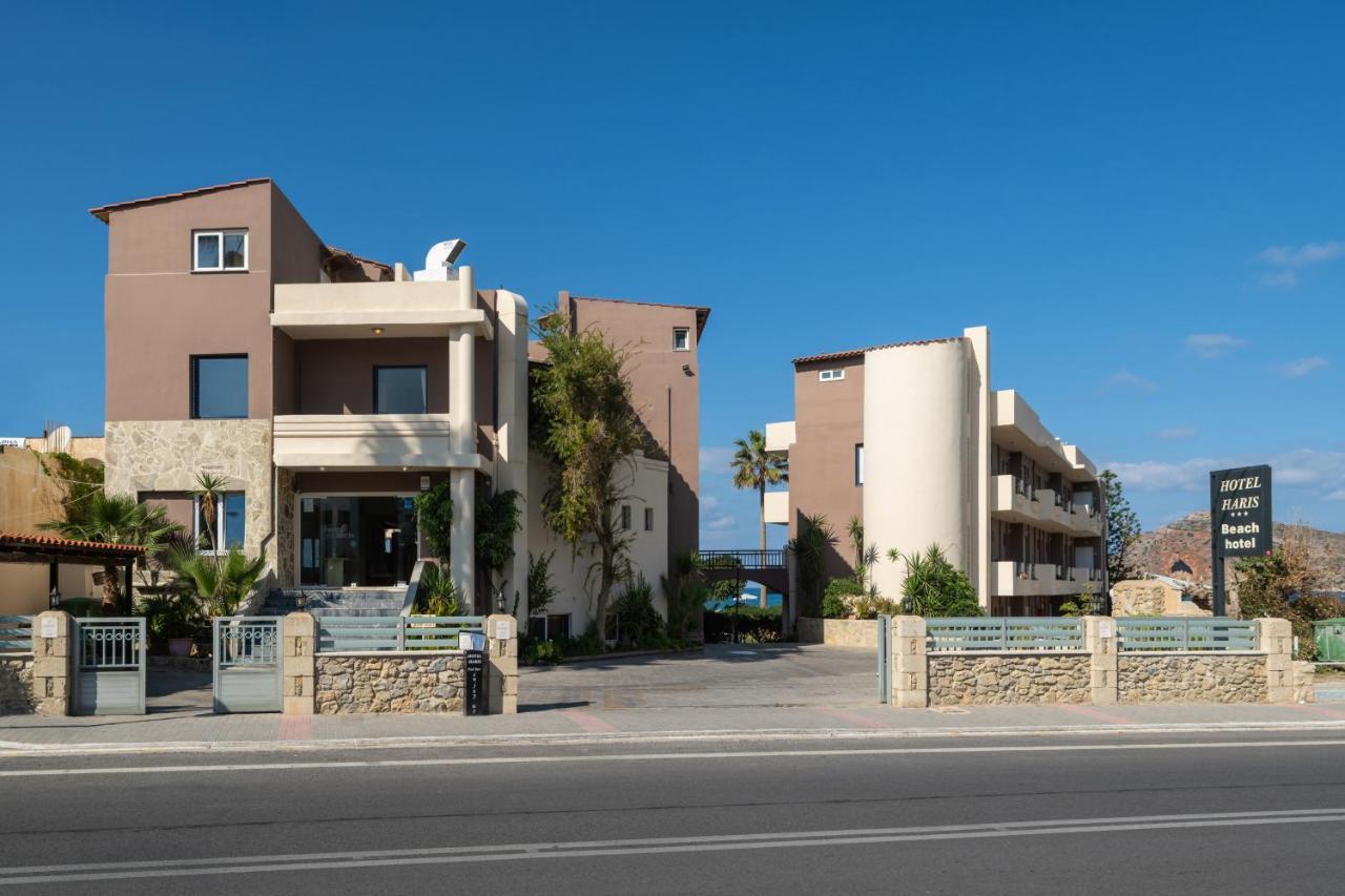 Hotel Haris On The Beach Agia Marina 外观 照片