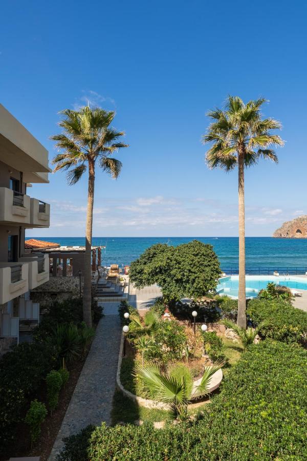 Hotel Haris On The Beach Agia Marina 外观 照片