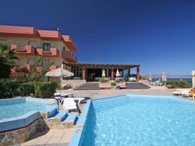 Hotel Haris On The Beach Agia Marina 外观 照片